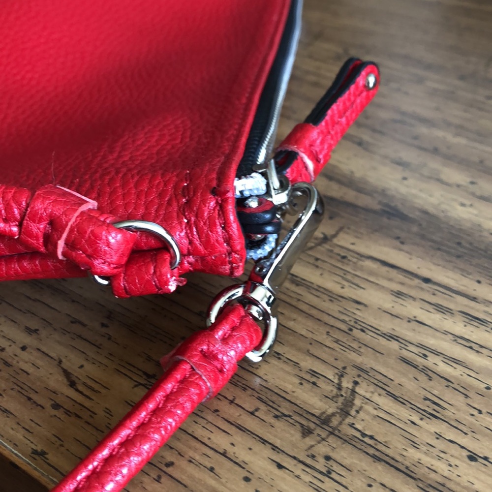 VIBRANT Lipstick Red Large Wristlet - Picture 10 of 14